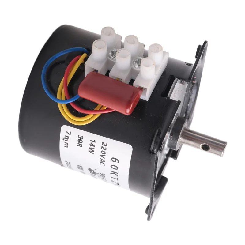 

AT02-Synchronous Motor 30RPM 60KTYZ 220V 14W Permanent Magnet Synchronous Gear Motor Small Motor 50HZ 60HZ