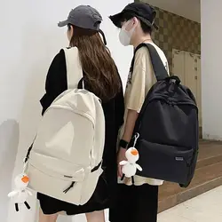 Creative Waterproof Teenage Nylon Book Bag Large Capacity Backpack Fashion Students School Bag Boys Girls Travel Backbag