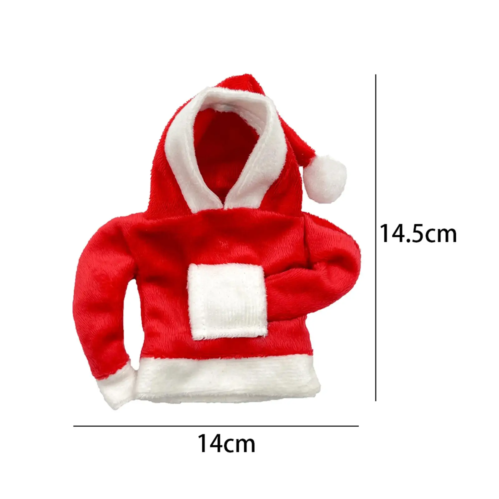 السيارات شيفتر مقبض غطاء عيد الميلاد شيفتر المقبض هوديي غطاء مريح لطيف لينة هدية سيارة الديكور الداخلي النساء أو الرجال