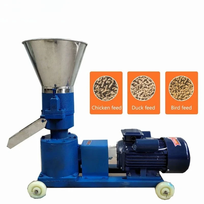 100-200kg/H Chicken Cow Animal Feed Pellet Machine Feed Processing Machine Pelletizer