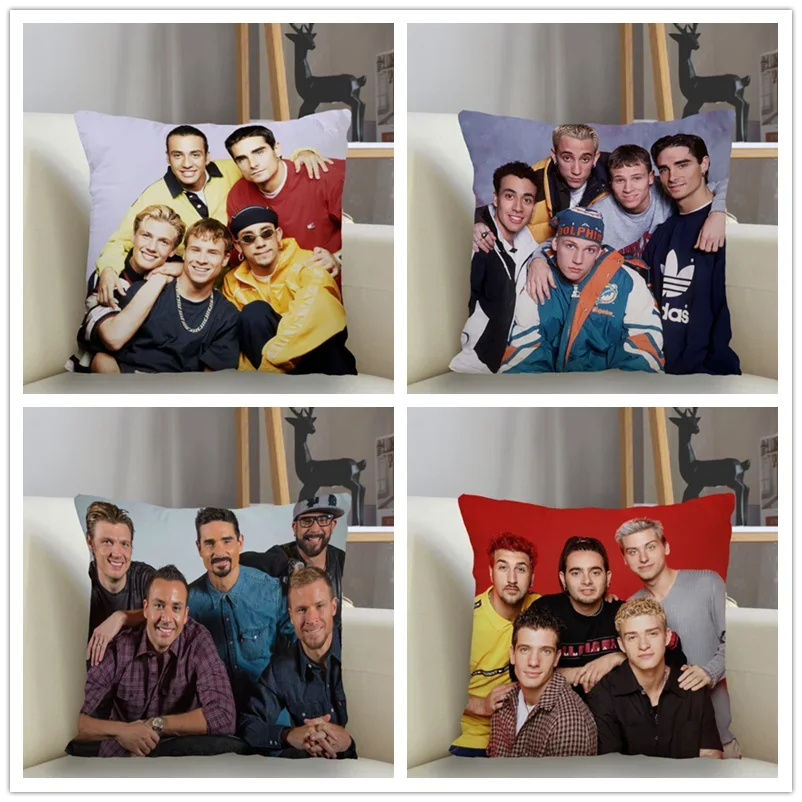 Musife Custom Backstreet Boys Decorative Pillowcase Art Square Zippered Pillow Cover 35*35,40*40,45*45cm wholesale