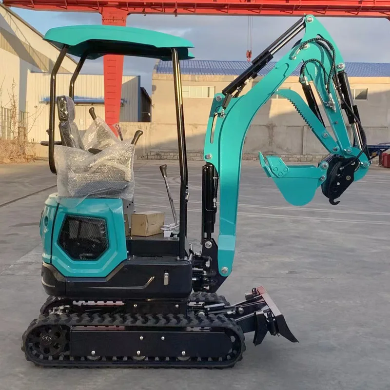 Ready to Work: 1.8T Mini Digger Includes Dozer Blade & EPA/CE Cert. | Free Shipping| Customized