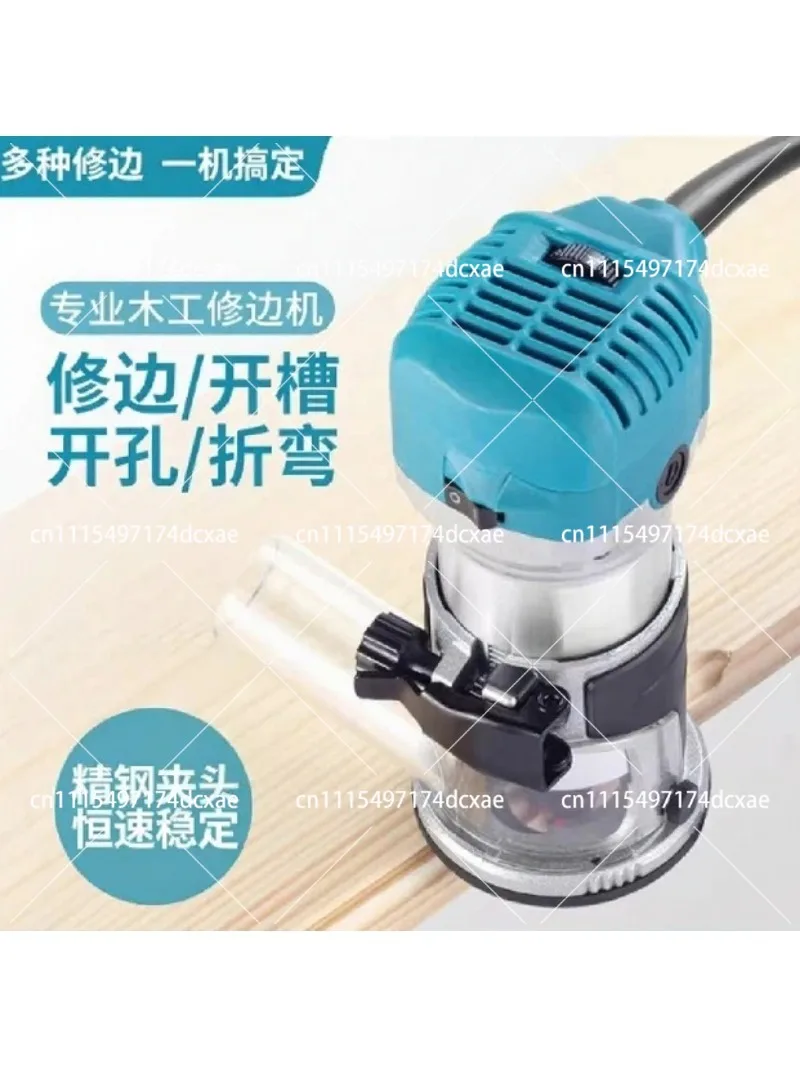 2000W Electric Wood Trimmer Router 6 Speed Adjustable Milling Cutter 6.35/8mm Collet DIY Woodworking Tool 220V EU