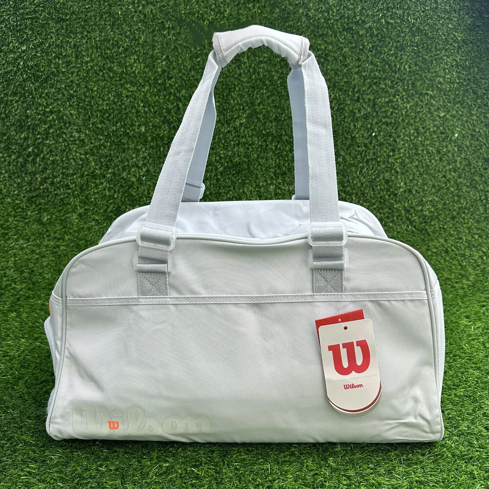Wilson 2024 Original Shift Duffel Tennis Bag Match Team Light Sports Tennis Racquet Bag Max for 3 Pcs Rackets Gray WR8030201001