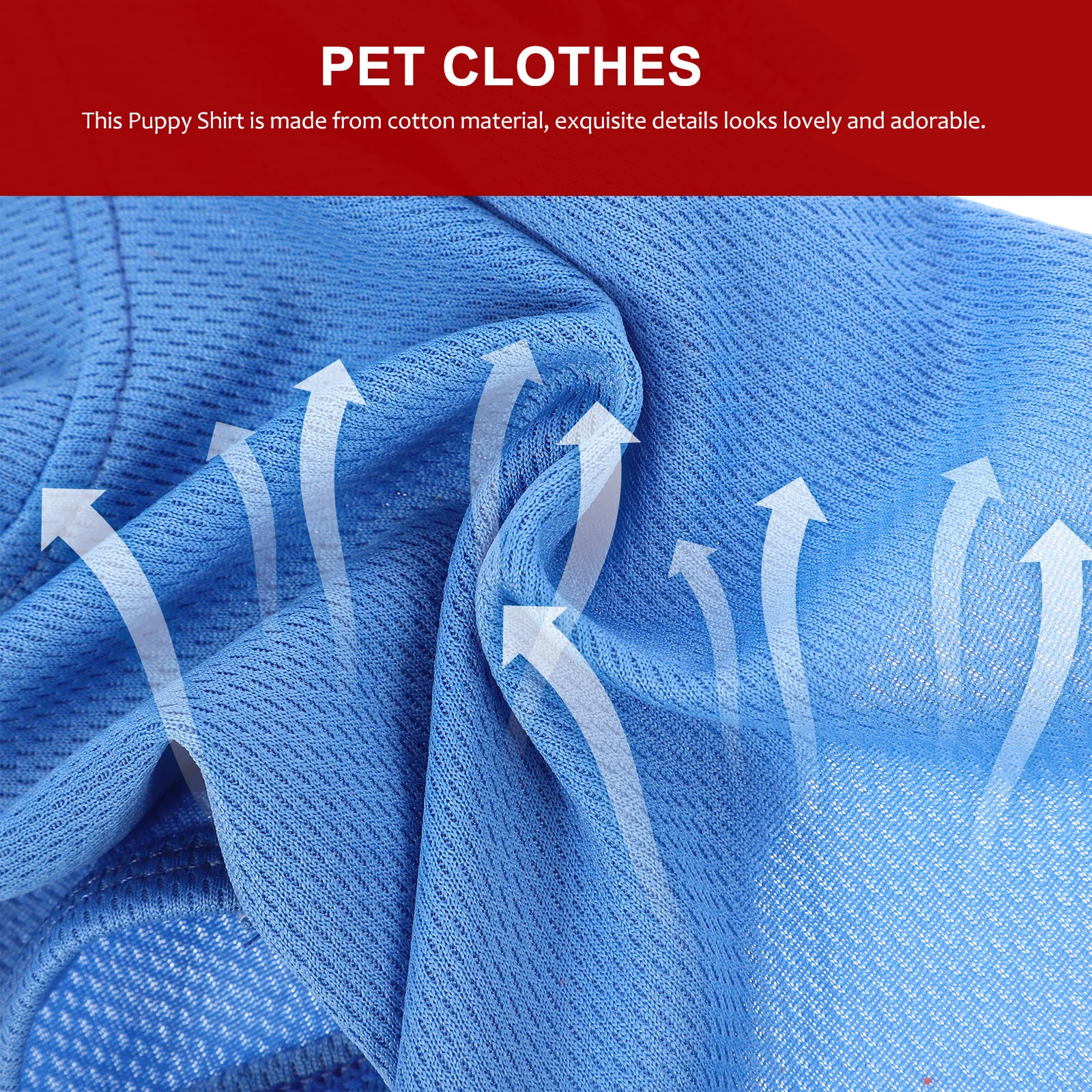 

4Pcs Pet T Shirt Adorable Dog Shirt Breathable Comfortable Puppy Clothes Summer Outfit Xs Size Party Photo Dog T-Shirt