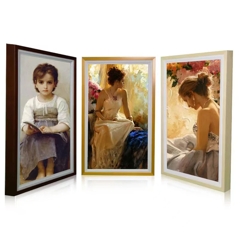 

Цифровая фоторамка LCD с Wi-Fi и поддержкой криптовалют, Android, для NFT, видео 4K, больших экранов 21.5, 32, 40, 55 дюймов, для демонстрации картин и видео