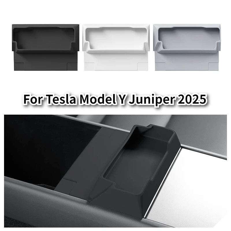 

Для Tesla Model Y Juniper 2025 подлокотник с центральным управлением, карман для очков, автомобильный ящик для хранения, чехол, держатель для очков, автомобильные аксессуары