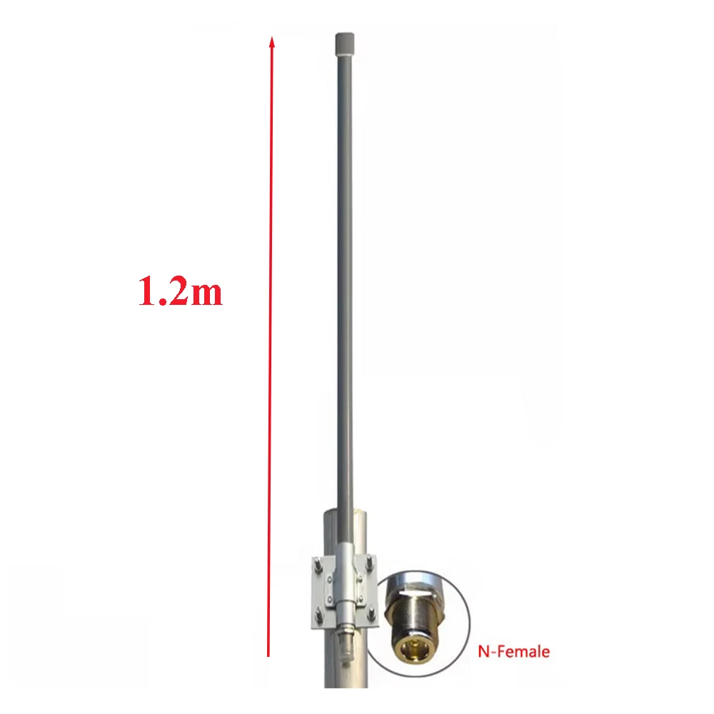 

Powerful 12dBi Omnidirectional Glass Fiber Antenna for 2.4GHz WiFi-High Gain,Ideal for Outdoor Roof Surveillance&Base Stations