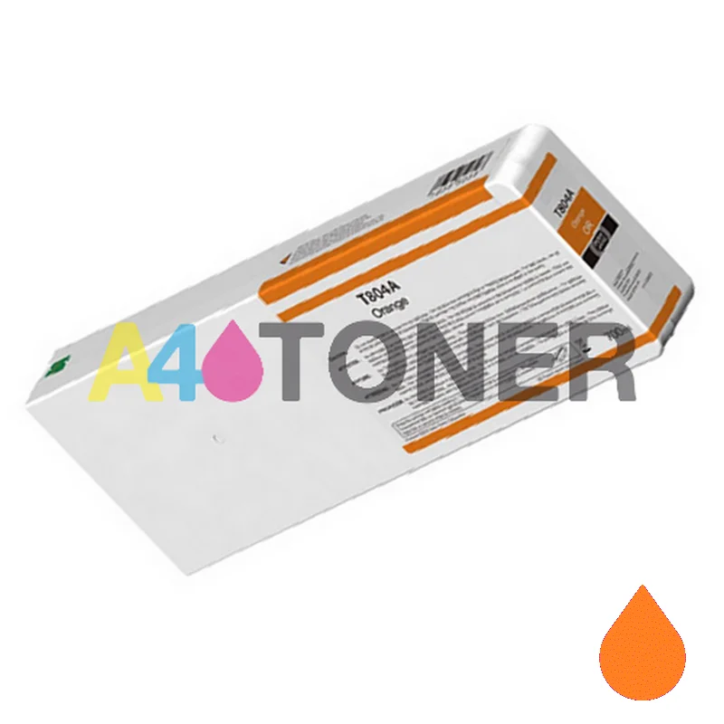 Epson T804 C13T804A00 C13T824A00 compatible ink cartridge orange A4toner.com