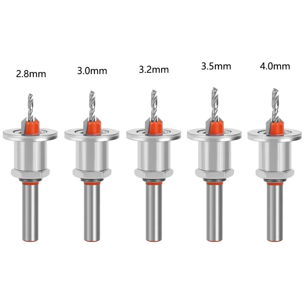 1Pc 8Mm Schacht Hss Verzonken Houtbewerking Router Bit Freesmachine Schroef Extractor Remon Sloop Hout Boorkern Boormachine