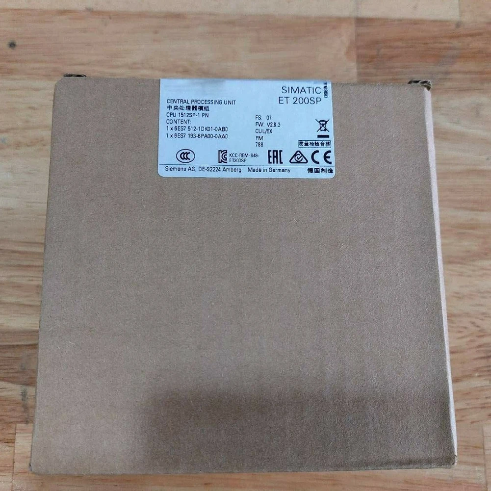 Für Siemens CPU 1512SP-1 PN 6ES7512-1DK01-0AB0 Modul In Box