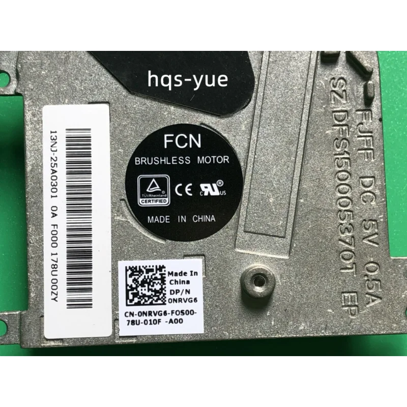 Original for Dell Latitude 7212 Rugged CPU COOLING FAN 0NRVG6