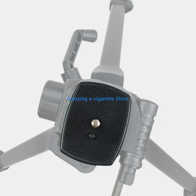 Sichere Schnellwechsel-Kameraplatte 35 x 35 mm, stabile Stativ-Montagelösung für CX-444 CX-888 CX-460 Kamerastativ Y4QF – Detail 3