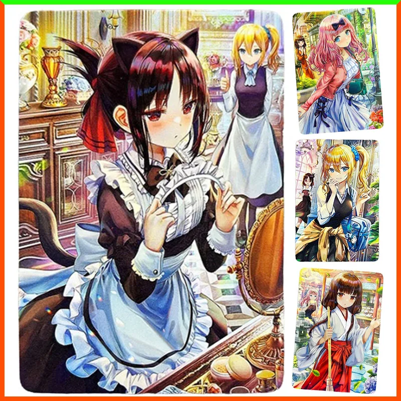 

Аниме История богини DIY ACG Shinomiya Kaguya Fujiwara Chika Hayasaka Ai Iino Miko Коллекционные карты Игрушки для мальчиков Подарки на день рождения