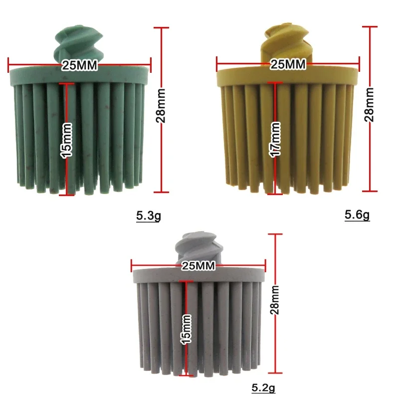 4Pcs 1Inch 25MM Abrasive Bristle Disc Kit with Backer Holder 1/4 Inch Shank for Metal Deburring Polishing Cleaning Rust Removal