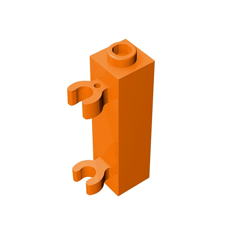 Gobricks 10OCS MOC Bricks 1X1X3 W. 2 GRIP compatible with 4733 Children\'s toys Assembles Building Blocks Technical Gift toy