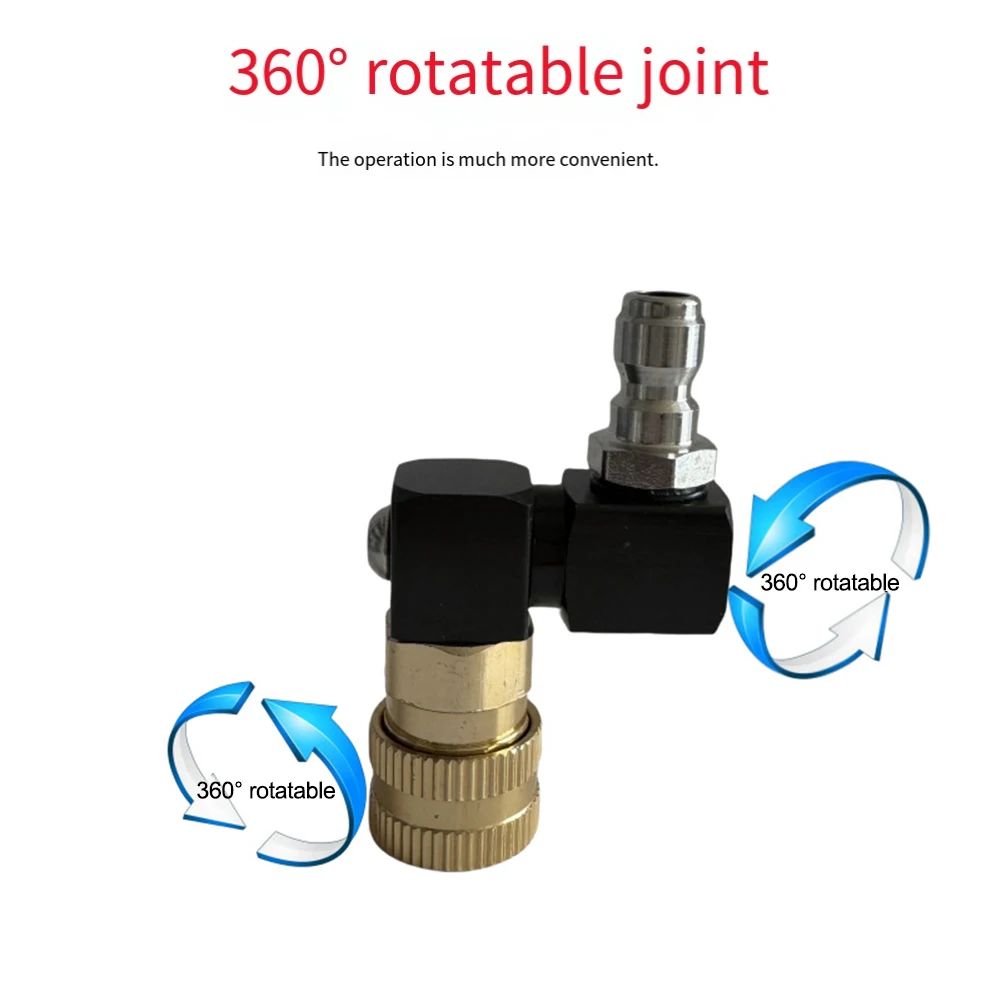 60CM High Pressure Spray Water And Air Dual Use Wand With Rotating Nozzle For Truck Car Radiator Maintenance