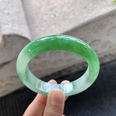 

Zheru Jewelry Natural Myanmar Jade 54mm-62mm bracelet exquisite princess bracelet send girlfriend send mom