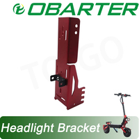 Obarter X3 Headlight Bracket Suit For Obarter X3 Front Lamp Red Bracket Electric Scooter Part For X3 Part Accessories