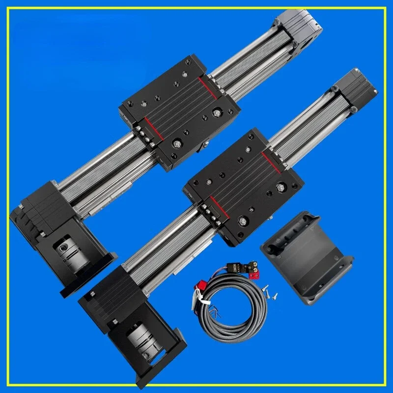 High-Speed Synchronous Belt Slide Rail 40/45/50/60 Electric Cross Slide Linear XYZ Linear Belt Module