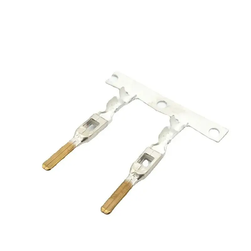 20PCS Original genuine 15435215 2.8 Male Unsealed Gold Plating Terminal Cable Range 0.50-1.00 mm2