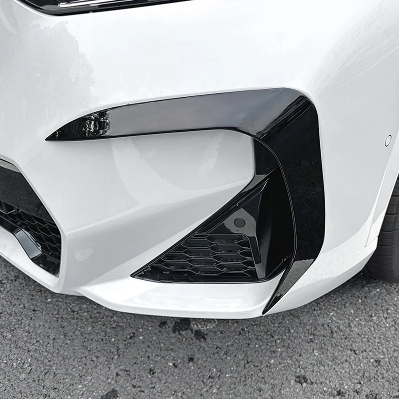 

Glossy Black Front Spoiler Wind Knife For BMW X1 U11 IX1 20I 23I 30E 25E M35i M SPORT 2022-24 Bumper Surround Splitter Parts