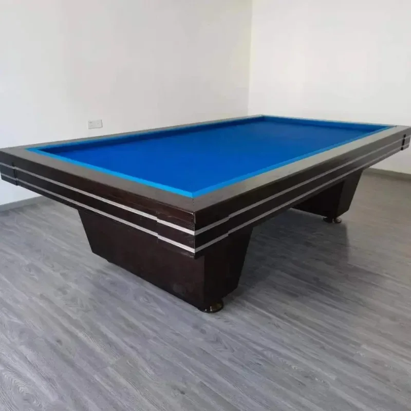 

High quality Style Old man Play 4 ball Carom Pool Table Billiards 10ft 9ft 8ft Size with slates heated mat