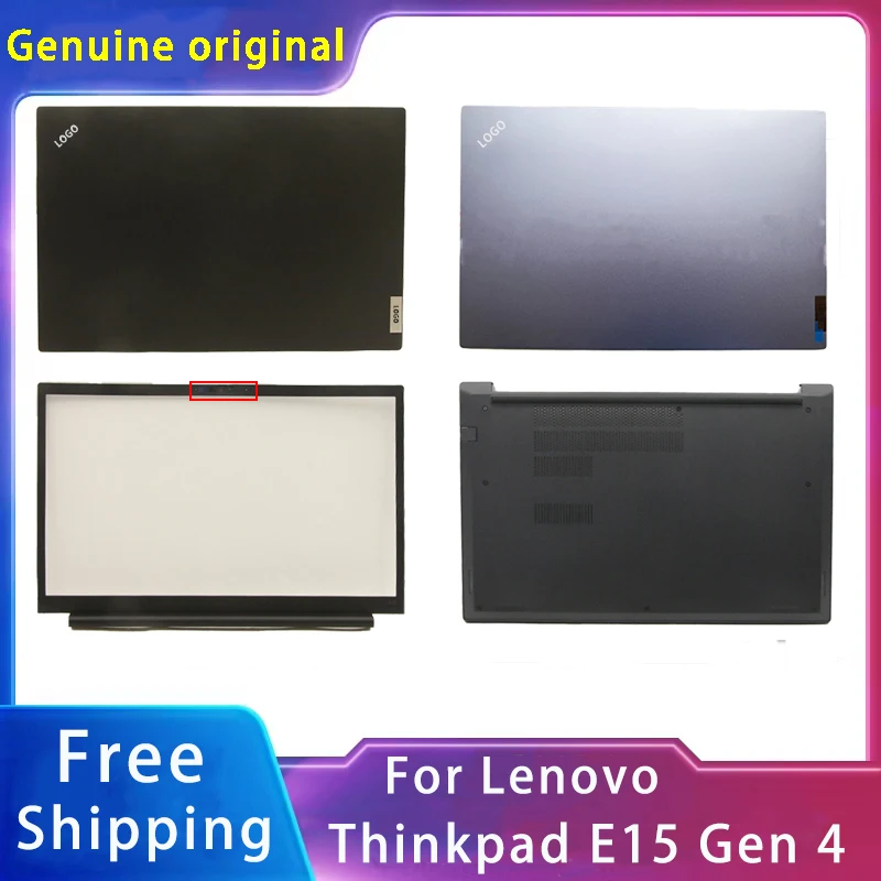 

New For Lenovo ThinkPad E15 Gen 4;Replacemen Laptop Accessories Lcd Back Cove/Bottom With LOGO 5CB0Z69495 5CB1H66056