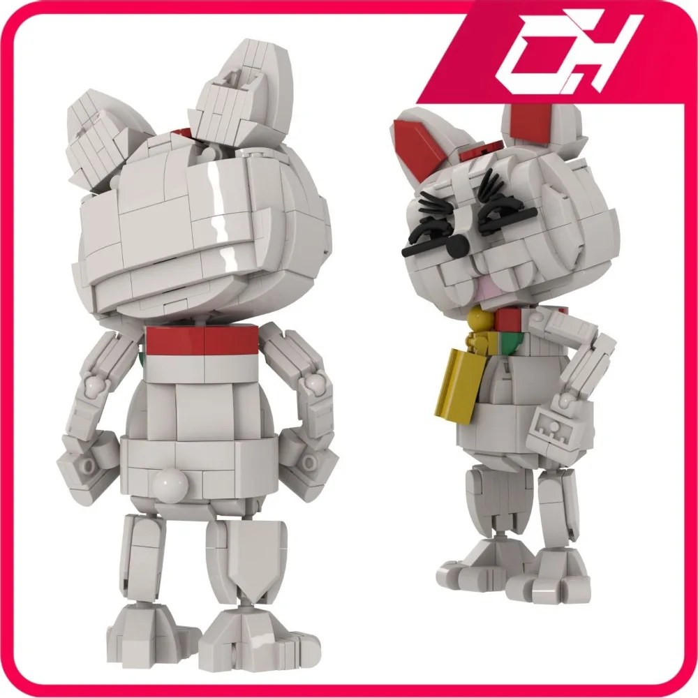 

DAN DA DAN Building Blocks Turbo Granny Ekarlen Action Figure Anime Periphery Building Blocks Assemble Educational Toys Gifts