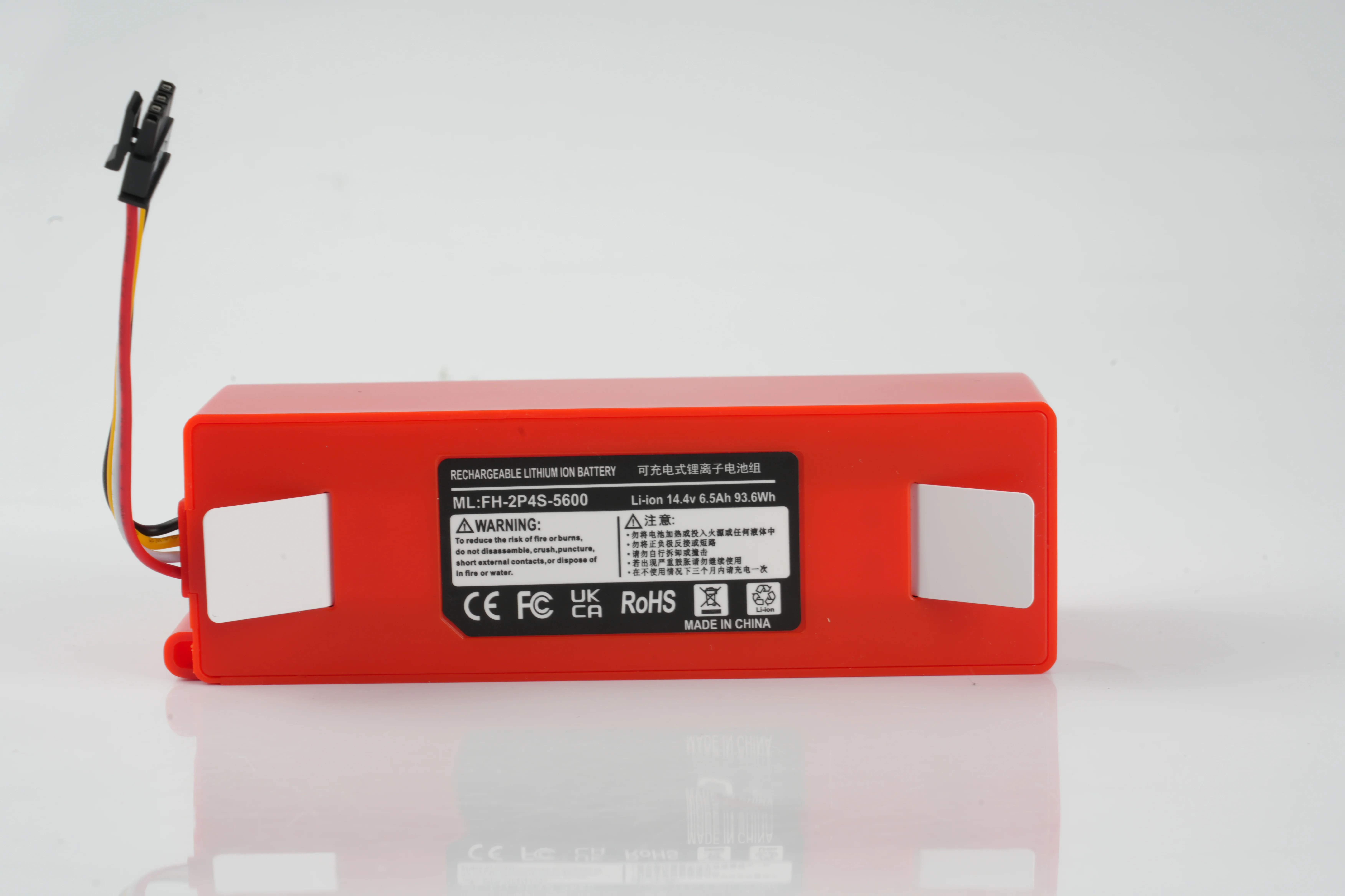 Oyomba BRR-2P4S 14,4 V 6500 mAh Roboter-Staubsauger-Ersatzakku für Xiaomi Roborock S55 S60 S65 S50 S51 S5 MAX S6 – Detail 10