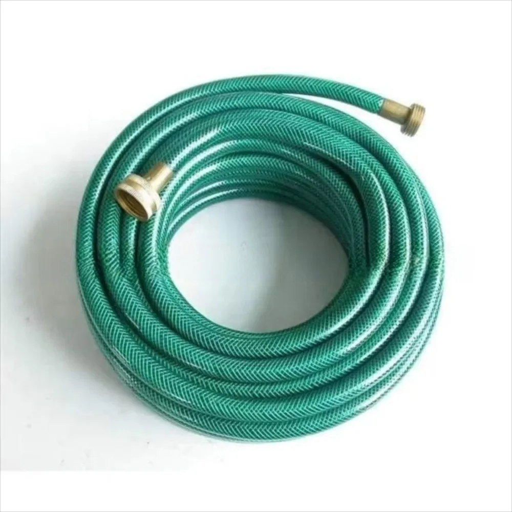5/10/15/20m Garden Hose Set with Nozzles Anti Crack Plastic Water Pipe PVC Soft Flexible Sprinkler Soaker Hose
