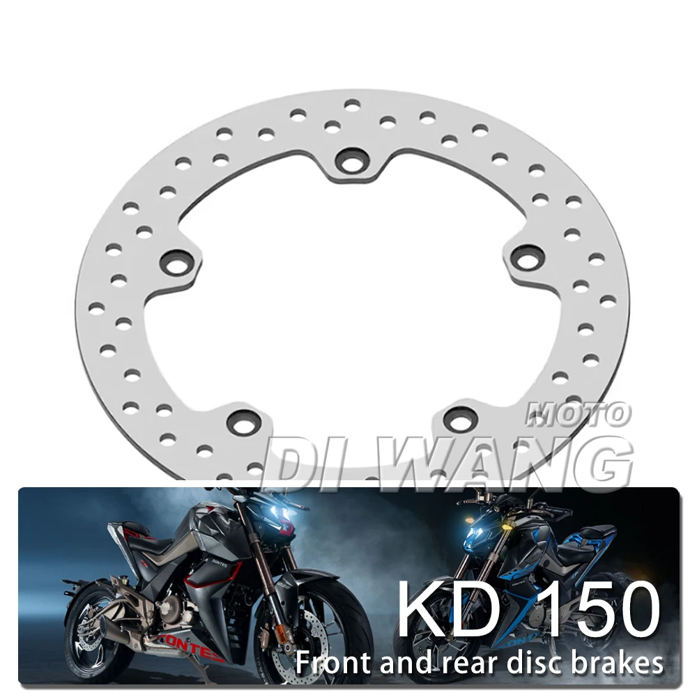 For ZONTES KD150-U/G1/G2/U1/Z2 Brake Disc Motorcycle Front and Rear Disc Brake Disc Brake Pad Accessories