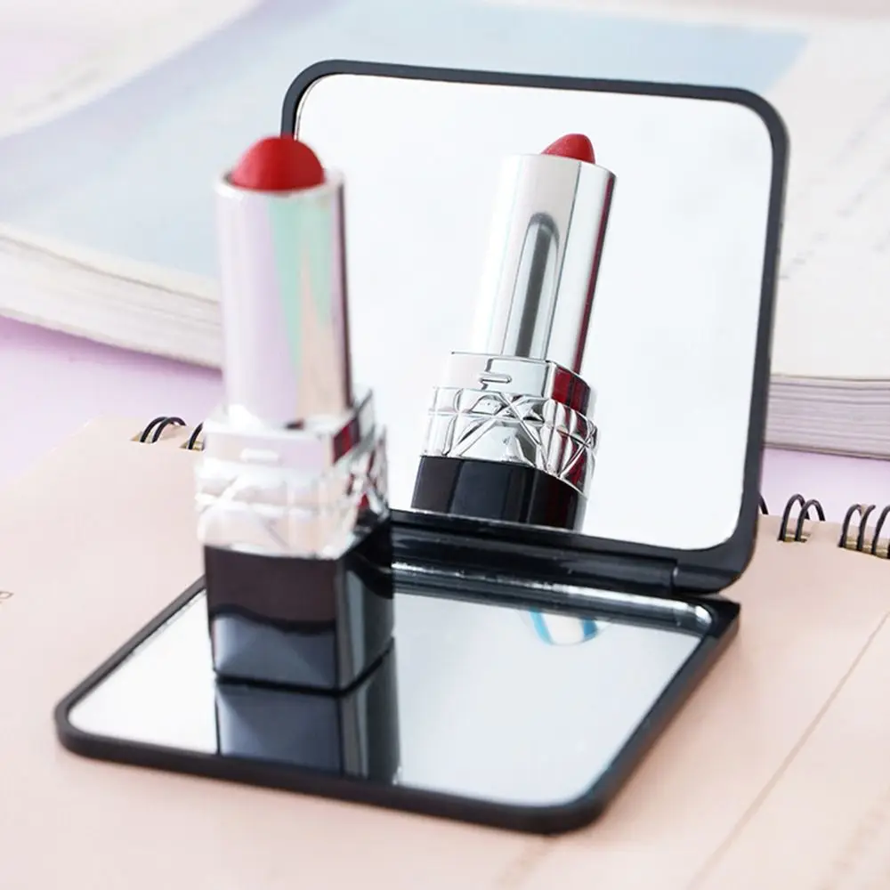 New Compact Makeup Mirror Portable Double-sided Pocket Cosmetic Mirror Mini Foldable Travel Hand Mirrors
