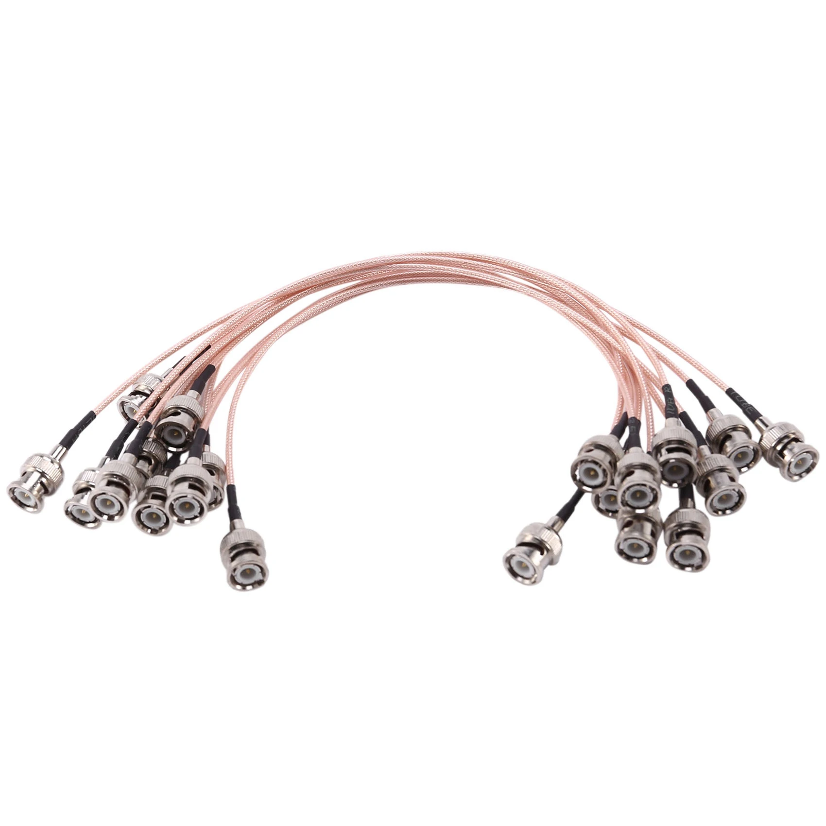 

10 шт. кабель RG316 коаксиальный кабель 50 Ом BNC штекер-BNC штекер Соединительный кабель 30 см