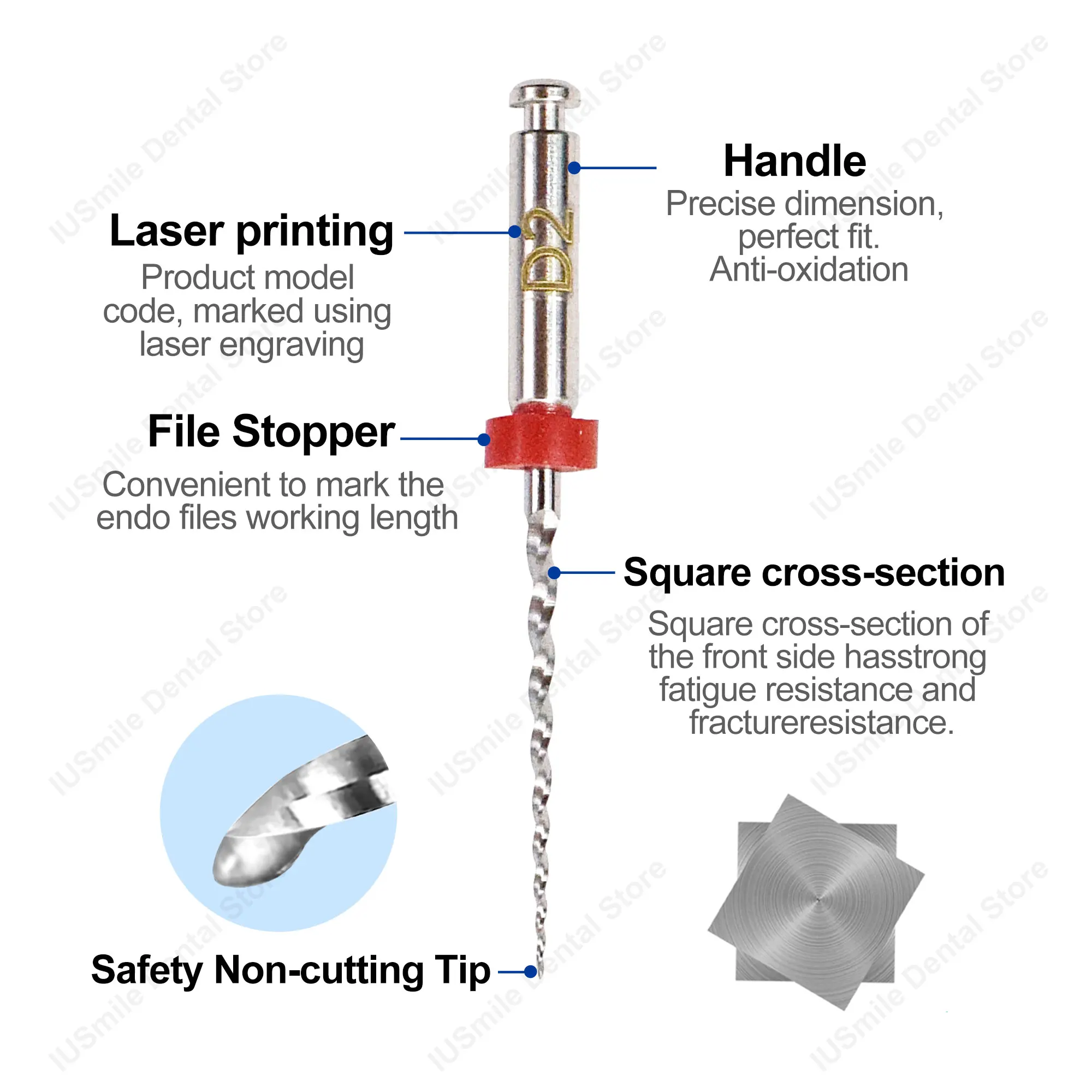 Deatal D1 D2 D3 Endodontic Retreatment Files Niti Super D Rotary Files For Root Canal Cleaning Dentistry Endo Instrument