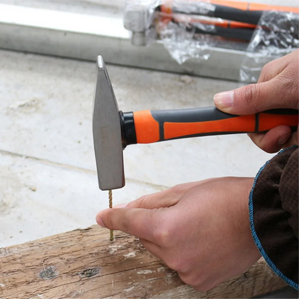 

Mini Duckbill Craftsman Hammer 300g Plastic Handle Sheet Metal Fabrication Cross Peen Tool Hammer Woodworking Grip Handle