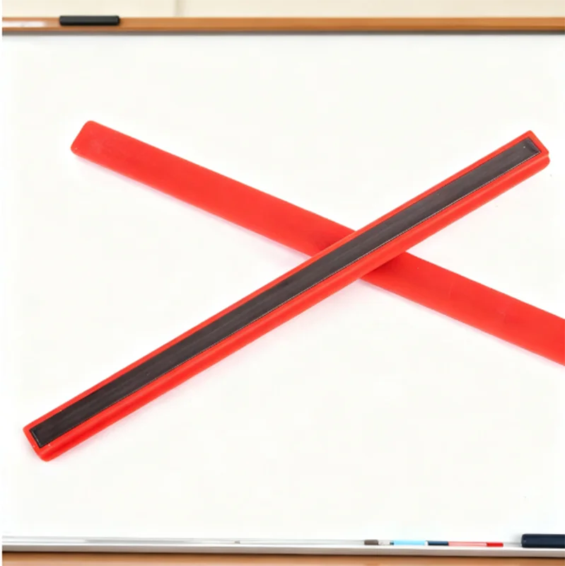 Round Corner Colorful 30Cm Plastic Soft Magnetic Strip Magnet Whiteboard