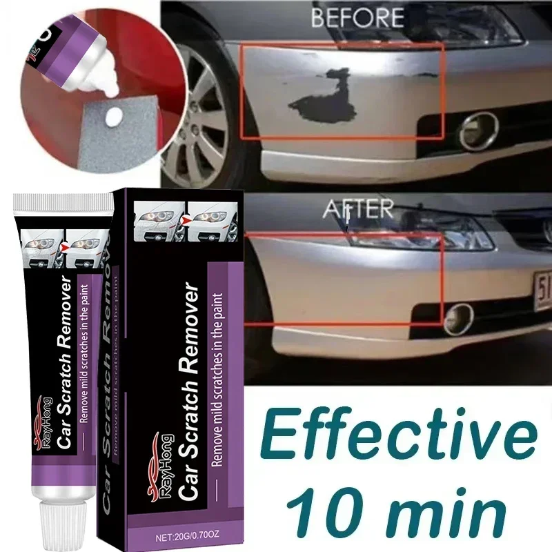 Car Scratch Remover Polishing Paste With Sponge Car Body Paint Care Remove Scratch Repair Broken Paint Smooth