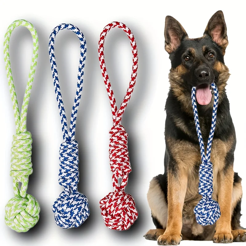 Heavy Duty Rope Ball Toy 1