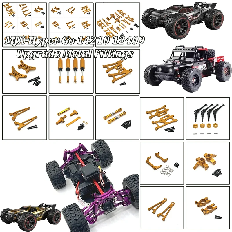 

MJX14210 14209 Игровой набор верхних и нижних рычагов с дистанционным управлением, кронштейн, башня для предотвращения столкновений, стойка кузова.