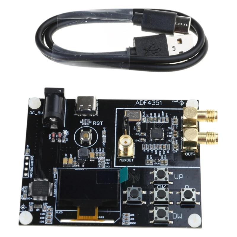 ADF4351 RF Generator Module 35M-4.4G Coverage Easy Integration for Communication Engineering and Diagnostics