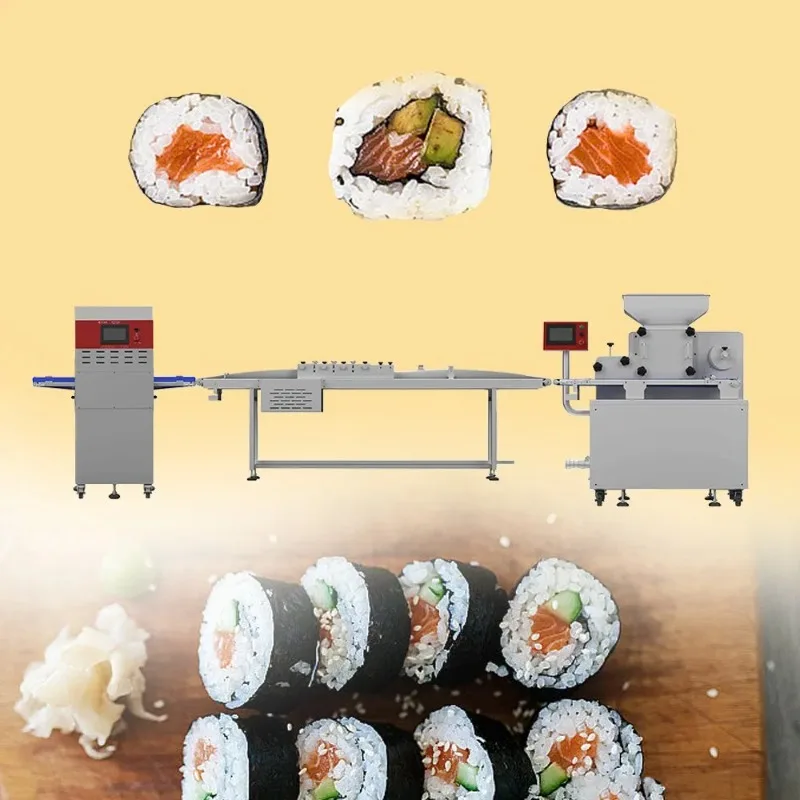 FL Customized Wholesale Automatic Sushi Forming Production Line Stainless Steel Stable Operation