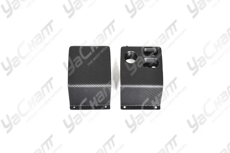Car-Styling Dry Carbon Fiber 2 Buttons Switch Panel Insets Fit for 2008-2011 Exige S2 Elise S2  Replacement  Matte Finish