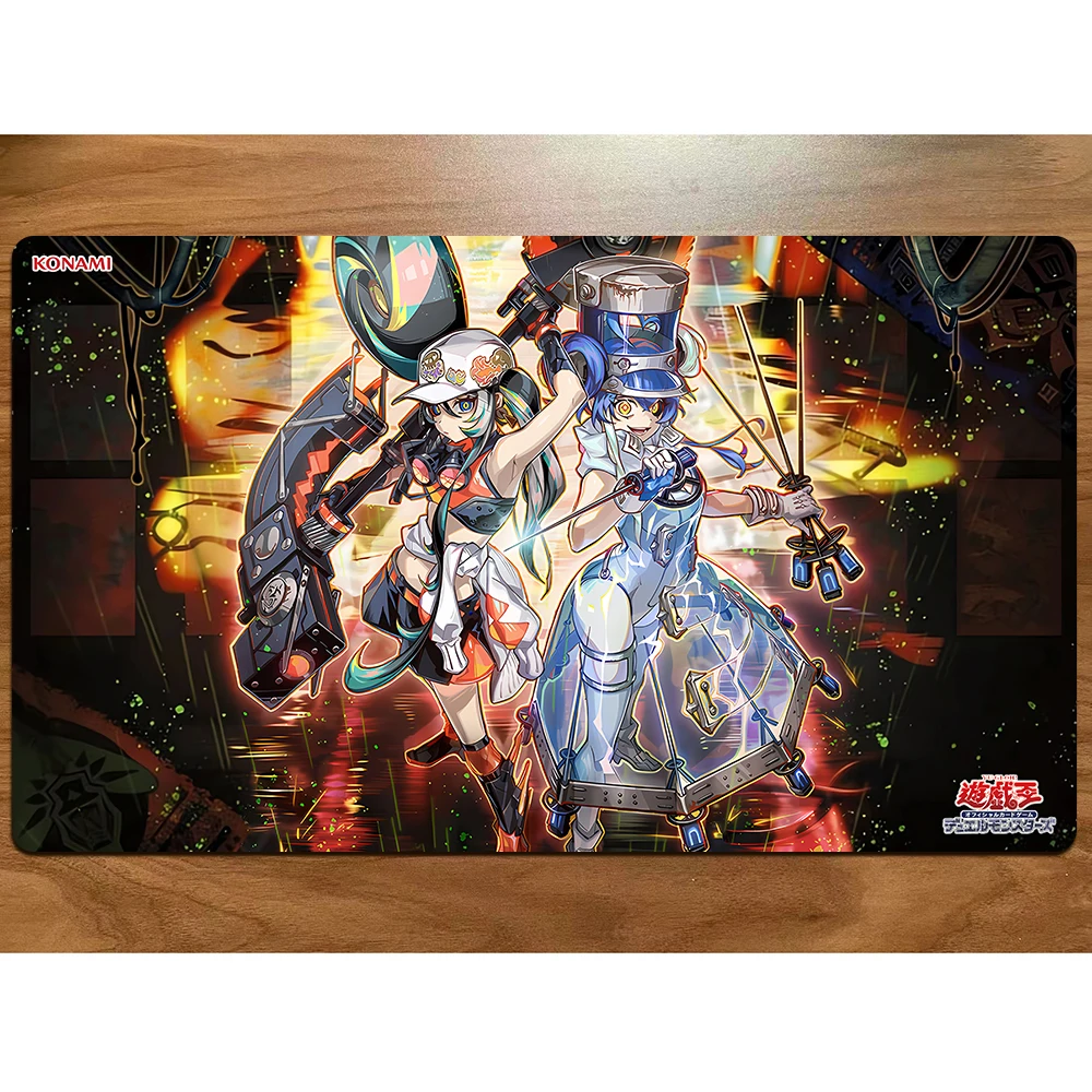 Tapete de Jogo Yu-Gi-Oh Kewl Tune Back 2 Back YGO KMC TCG YuGiOh M-129
