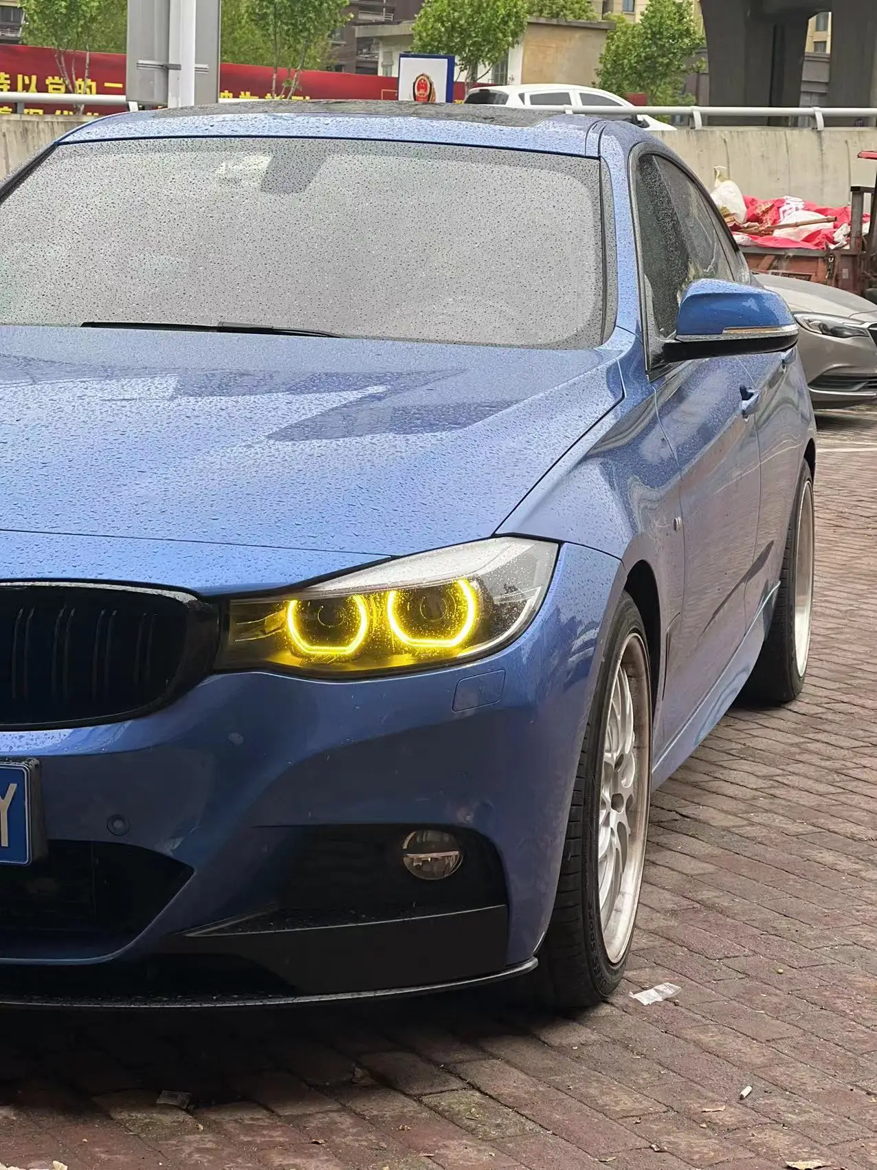 JIAYI CSL style lemon yellow DRL daytime running light LED module suitable for BMW F34 3GT series