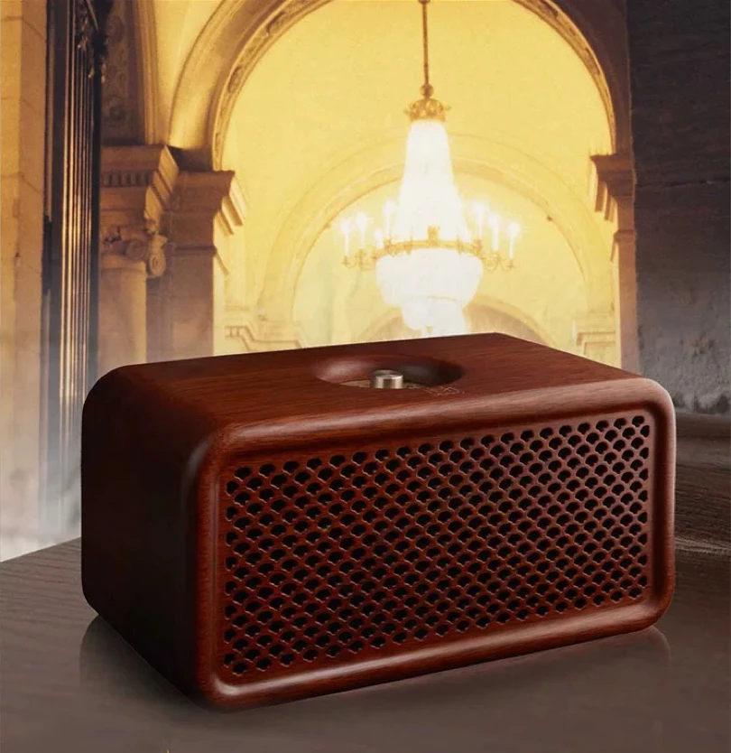 Whole wood subwoofer, high-power Bluetooth audio/radio