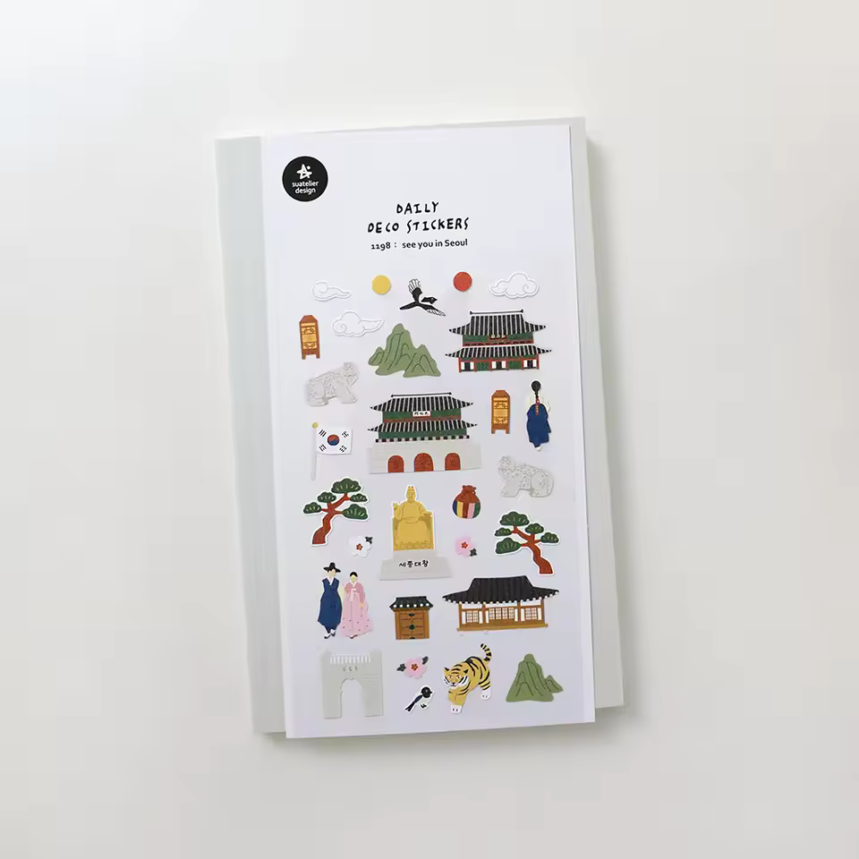 서울 스티커 예시