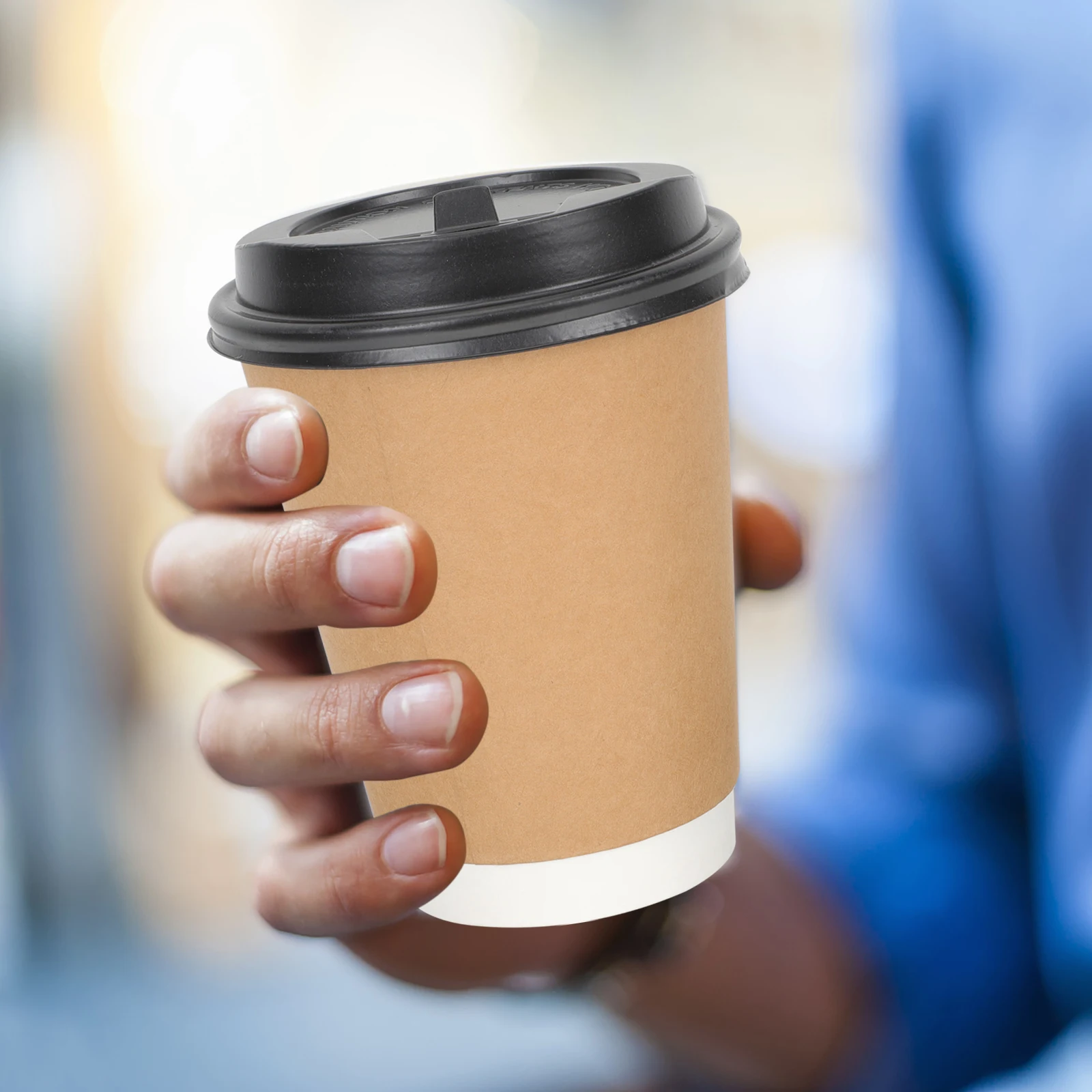 

Coffee Cup Small Shaker Bottle 8oz Thick Paper Cups Party Drink Outdoor Milk Beverage Mug