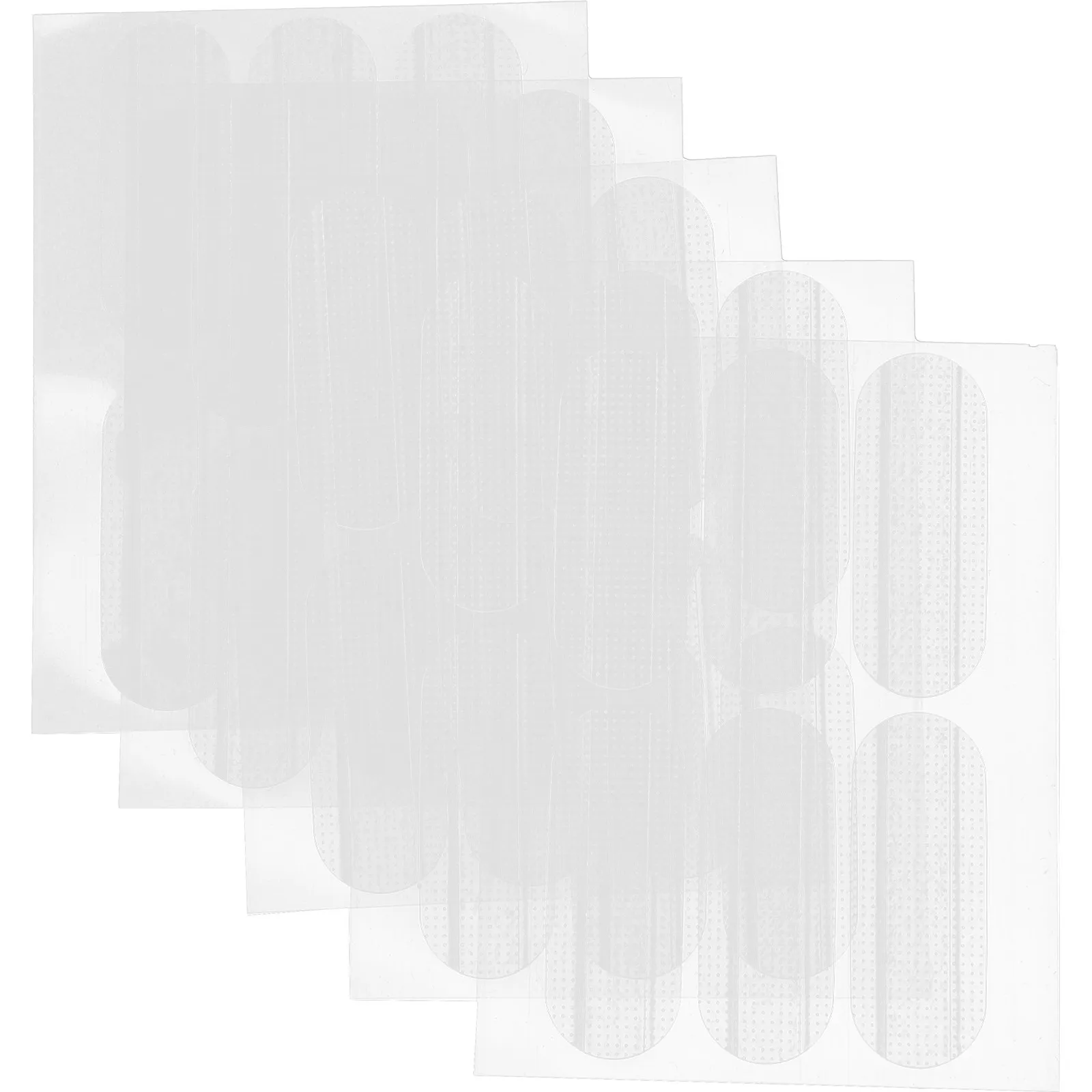 Transparent Ear Lobe Support Stickers 30 Pack Earring Patches for Women Invisible Correction Pads