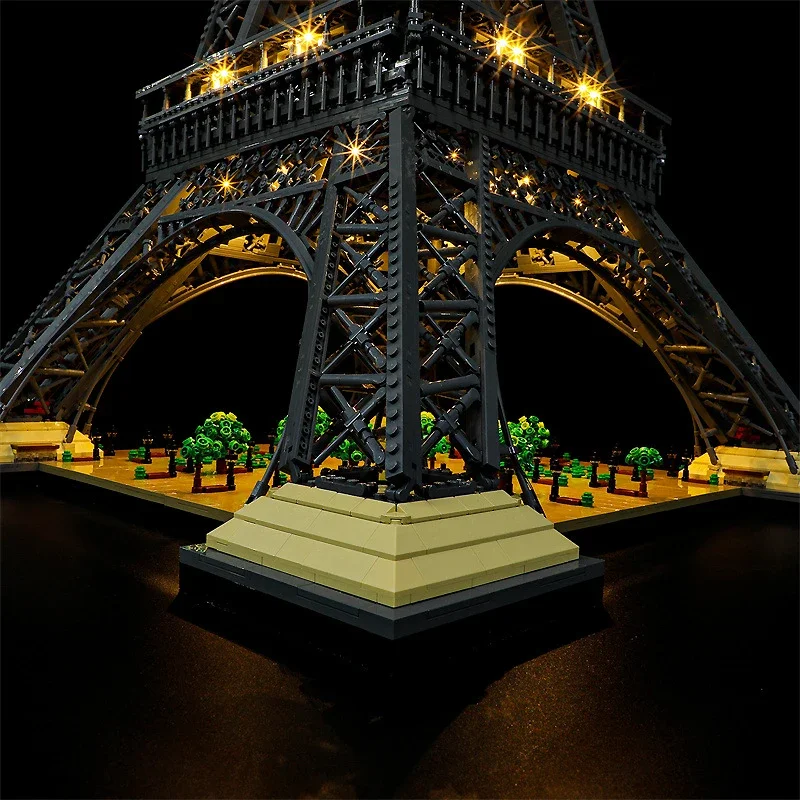 DIY LED Light Kit For LEGO 10307 Eiffel Tower  (Only LED Light,Without Blocks Model)